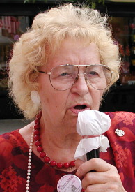 Graue Panther nummer één, Trude Unruh. Afbeelding: de.wikipedia.org 