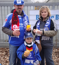 Schalke-fans. Afb.: DIA