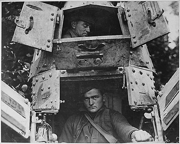 De VS mengt zich in de strijd, 1917