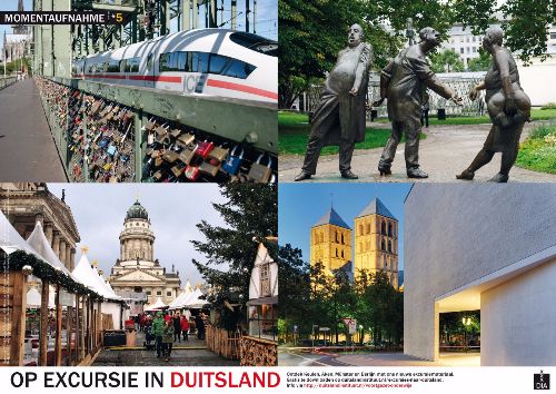 Poster over op excursie gaan in Duitsland