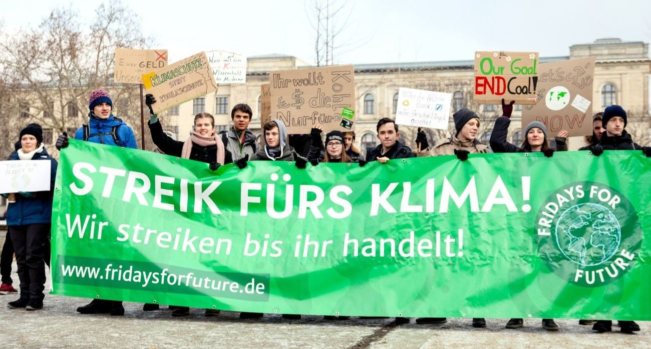 Demonstratie van Fridays for Future in Duitsland