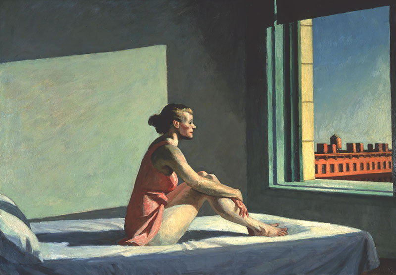 Edward Hopper, Morning Sun, 1952, Columbus Museum of Art, Ohio