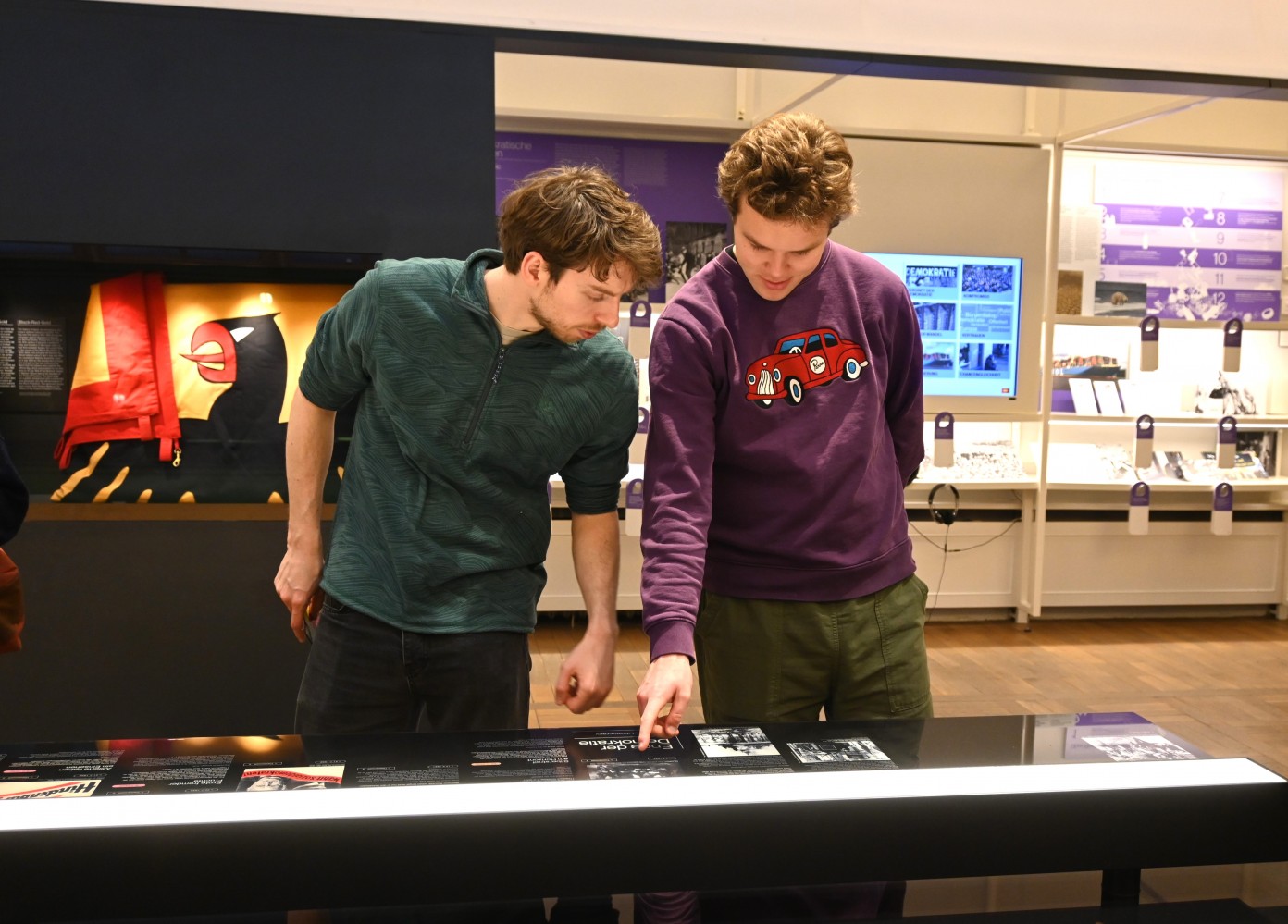 De tentoonstelling in het Haus der Weimarer Republik. Lynn Stroo/Duitslandweb