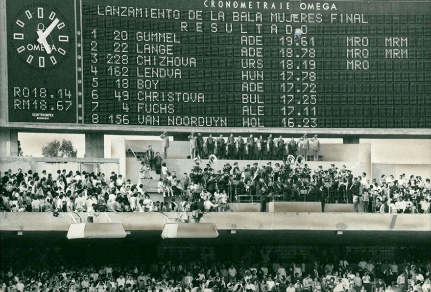 Van Noorduijn 8e op Olympische Spelen 1968. Afb.: Archief Van Noorduijn