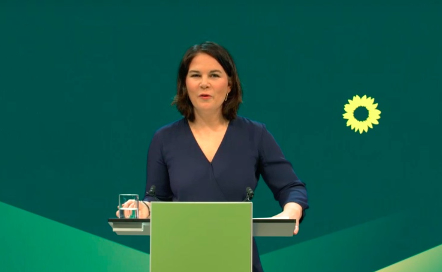 screenshot persconferentie Groenen